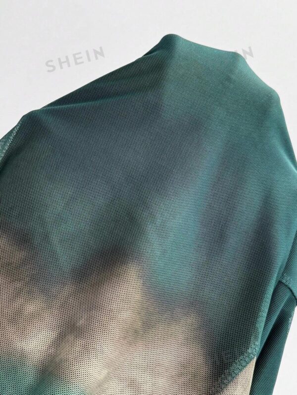 Tie-dyed Long Sleeve Slim Fit Hot Girl Long Dress Women - Image 6