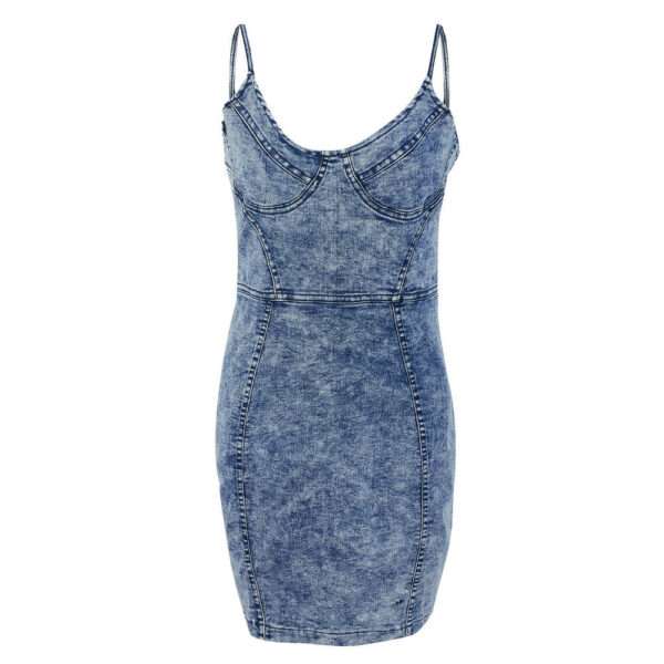 Denim hip dress - Image 2