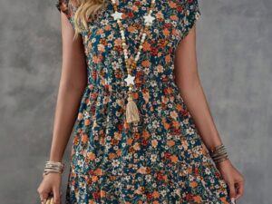 Emery Rose Waist Holiday Dress For Women