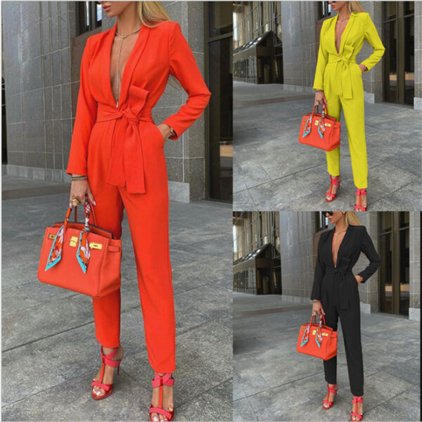 Suit loose jumpsuit