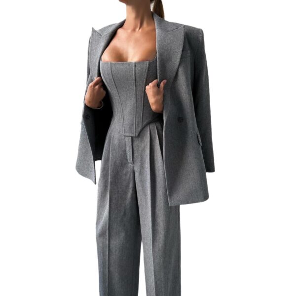 Fishbone Crisp Suit Women's Clothing - Image 2