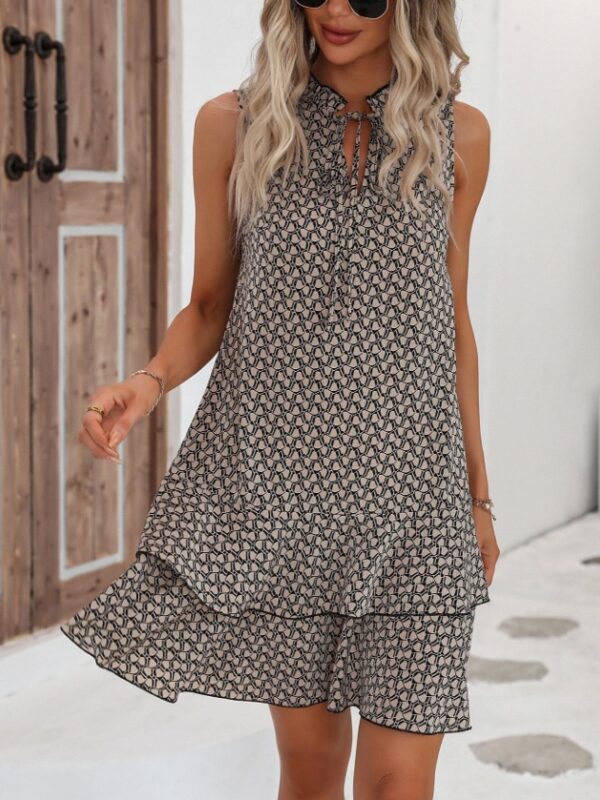 Summer Fashion Casual Short Sleeve Dress For Women - Image 4