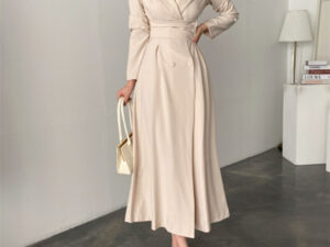 Women's Fashion Long Suit Dress