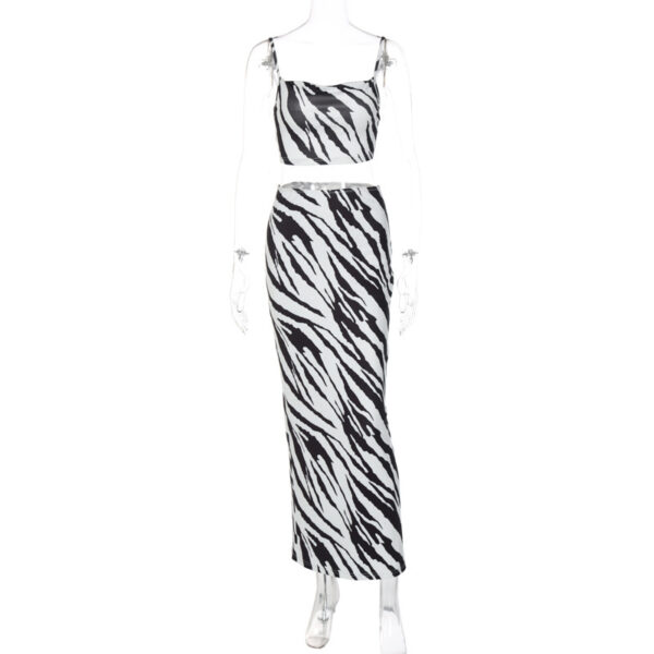 Women's Fashion Printing Bandeau Sling Suit - Image 6