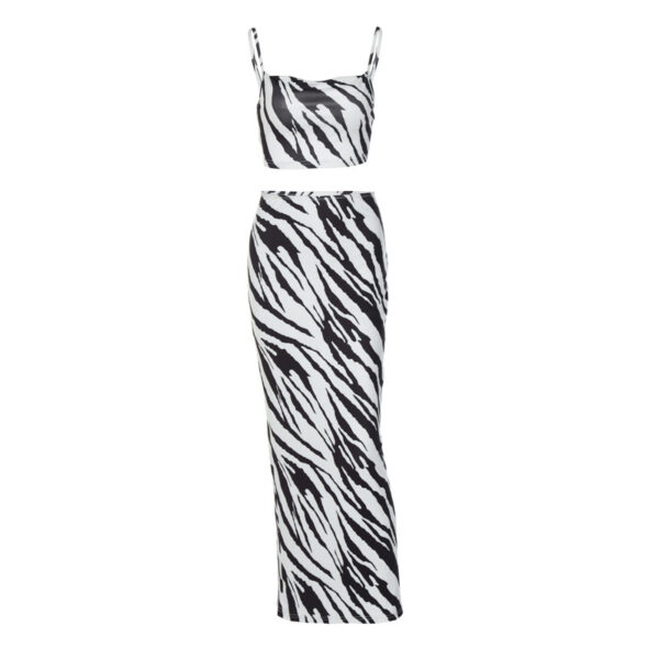 Women's Fashion Printing Bandeau Sling Suit - Image 2