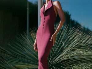 Women's Fashion Halter Tight One Step Dress