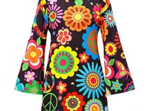 Digital Printing Festival Theme Dress